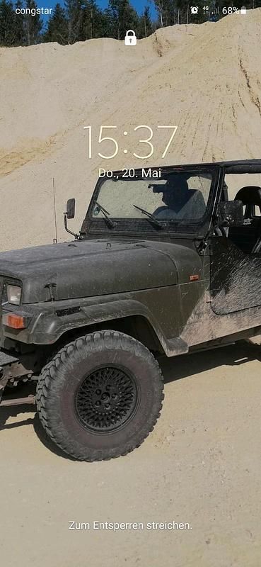 Gebraucht Jeep Wrangler 100 PS (73 kW) 1993 Grün SUV