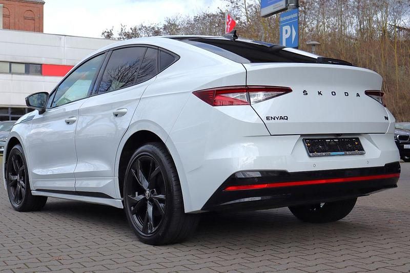 Gebraucht Skoda Enyaq iV RS 219 kW (299 PS) 2023 Weiß SUV