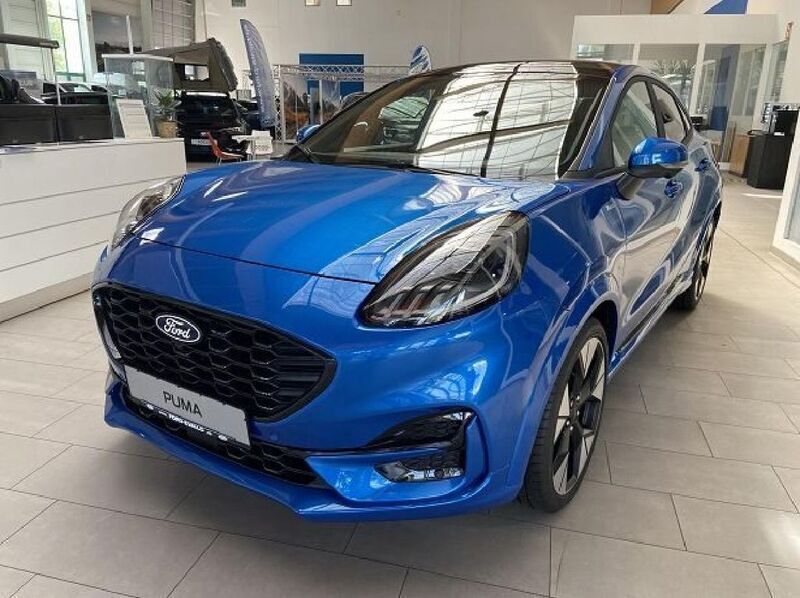 Blau Neu 2025 Ford Puma ST-Line X SUV | 34.989 € - Bild 1/4