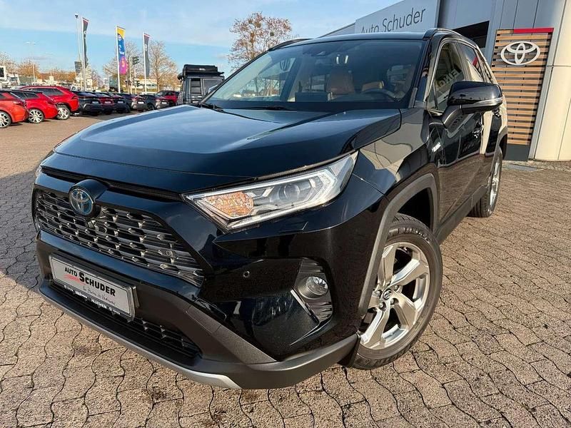 Schwarz Gebraucht 2019 Toyota RAV4 Hybrid Lounge SUV | 29.990 € (Fairer Preis) - Bild 1/4