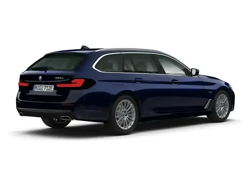 Gebraucht BMW 530e Sport Line 292 PS (214 kW) 2024 Tansanitblau (blau) Kombi