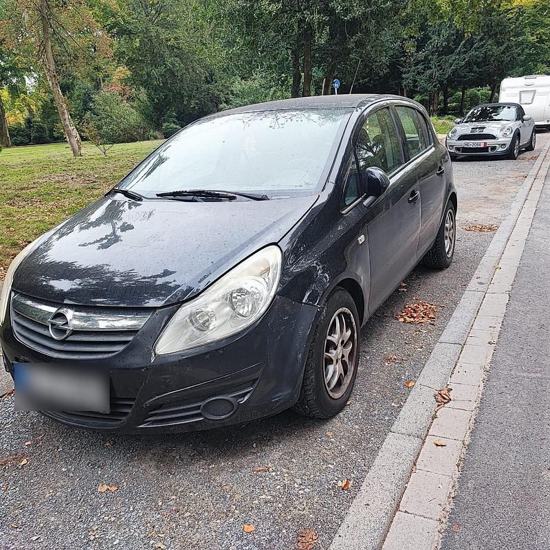 Gebraucht Opel Corsa 2010 Schwarz Kleinwagen