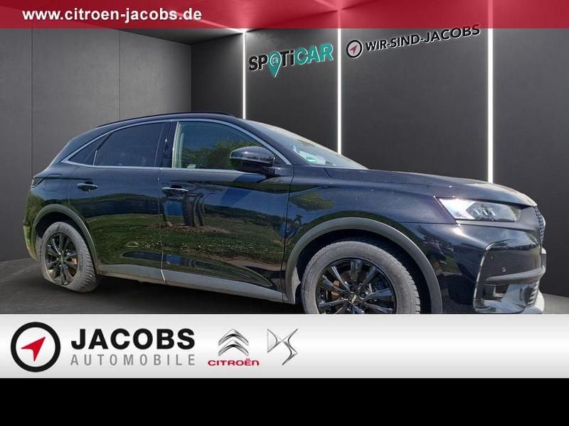 Schwarz (metallic) Gebraucht 2022 DS Automobiles DS7 Crossback Rivoli SUV | 26.590 € (Teuer) - Bild 1/4