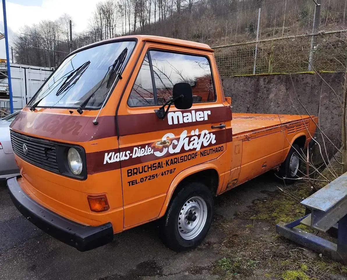 Brugt VW T3 69 HK (50 kW) 1980 Orange Van