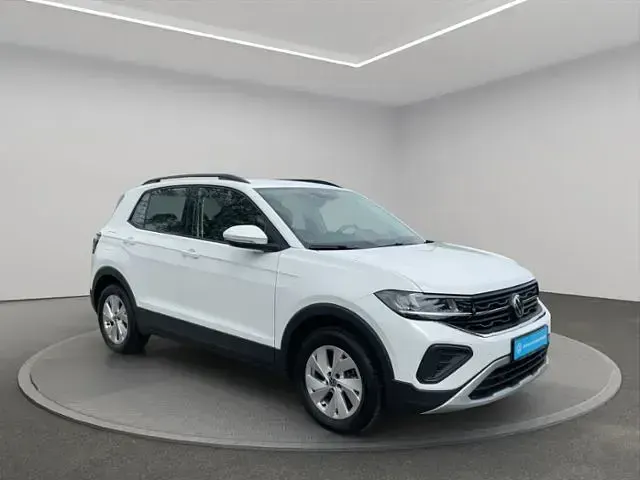 Gebraucht VW T-Cross Life 95 PS (69 kW) 2025 Weiß SUV