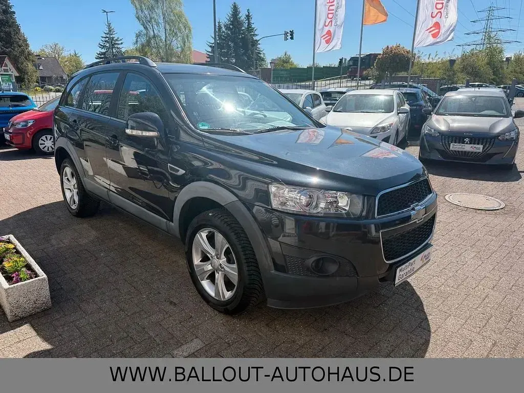 Brugt Chevrolet Captiva LS 167 HK (122 kW) 2011 Sort SUV