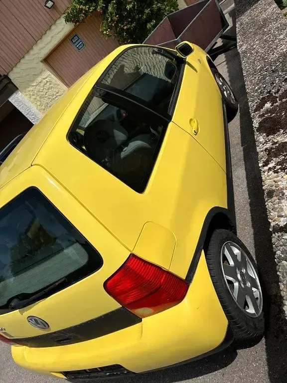 Gebraucht VW Lupo 75 PS (55 kW) 2001 Gelb Kleinwagen