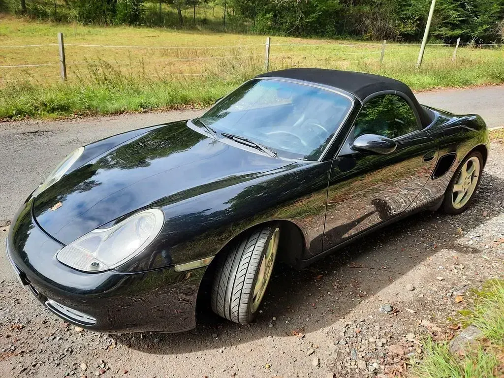 Gebraucht Porsche Boxster S 252 PS (185 kW) 2001 Schwarz Cabrio