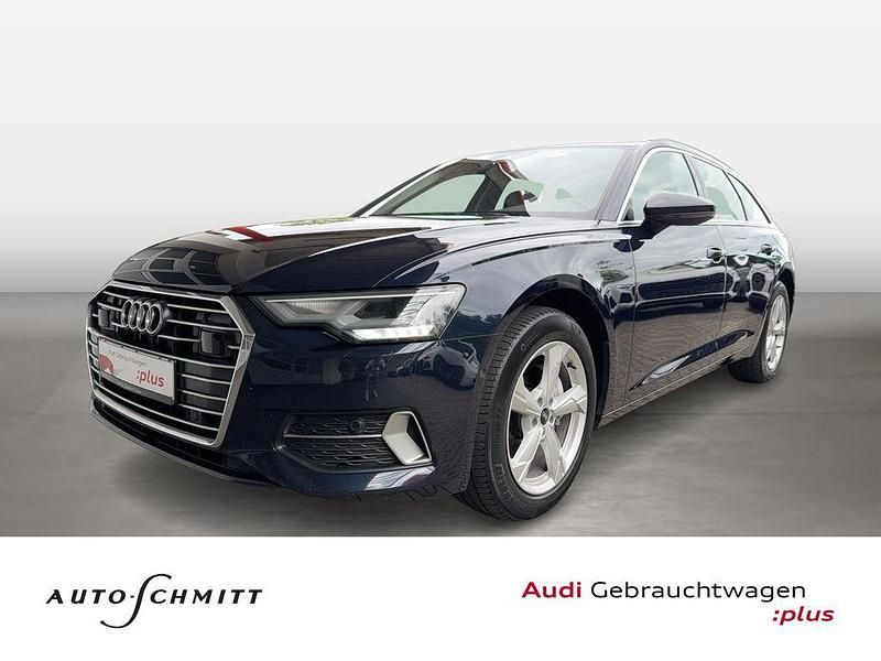 Firmamentblau metallic Gebraucht 2021 Audi A6 Sport Kombi | 29.880 € (Fairer Preis) - Bild 1/4
