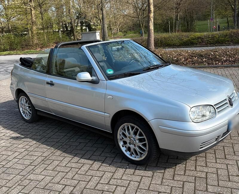 Gebraucht VW Golf Cabriolet 116 PS (85 kW) 2002 Silber Cabrio
