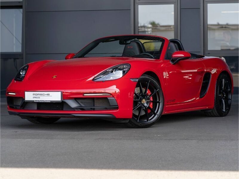 Rot Gebraucht 2024 Porsche Boxster GTS Cabrio | 100.718 € (Fairer Preis) - Bild 1/4