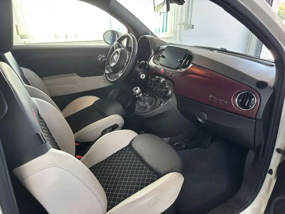 Gebraucht Fiat 500 Star 70 PS (51 kW) 2019 Colore esterno (gelato weiss) Kleinwagen