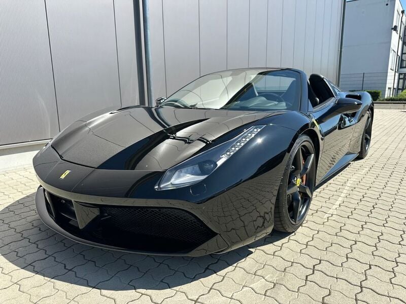 Schwarz Gebraucht 2018 Ferrari 488 Cabrio | 215.870 € - Bild 1/4