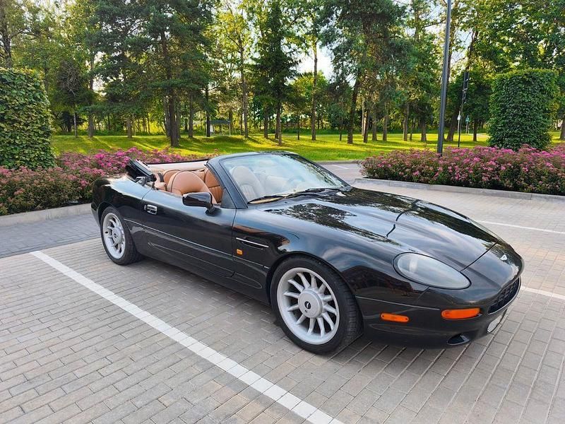 Schwarz Gebraucht 1998 Aston Martin DB7 Cabrio | 28.000 € - Bild 1/4