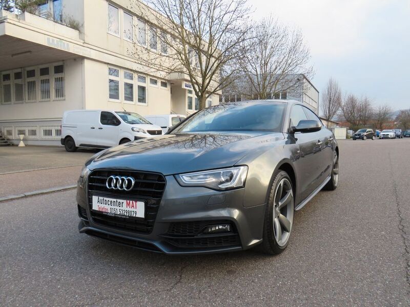 Grau Gebraucht 2016 Audi A5 Sportback S-Line Limousine | 16.950 € (Teuer) - Bild 1/4