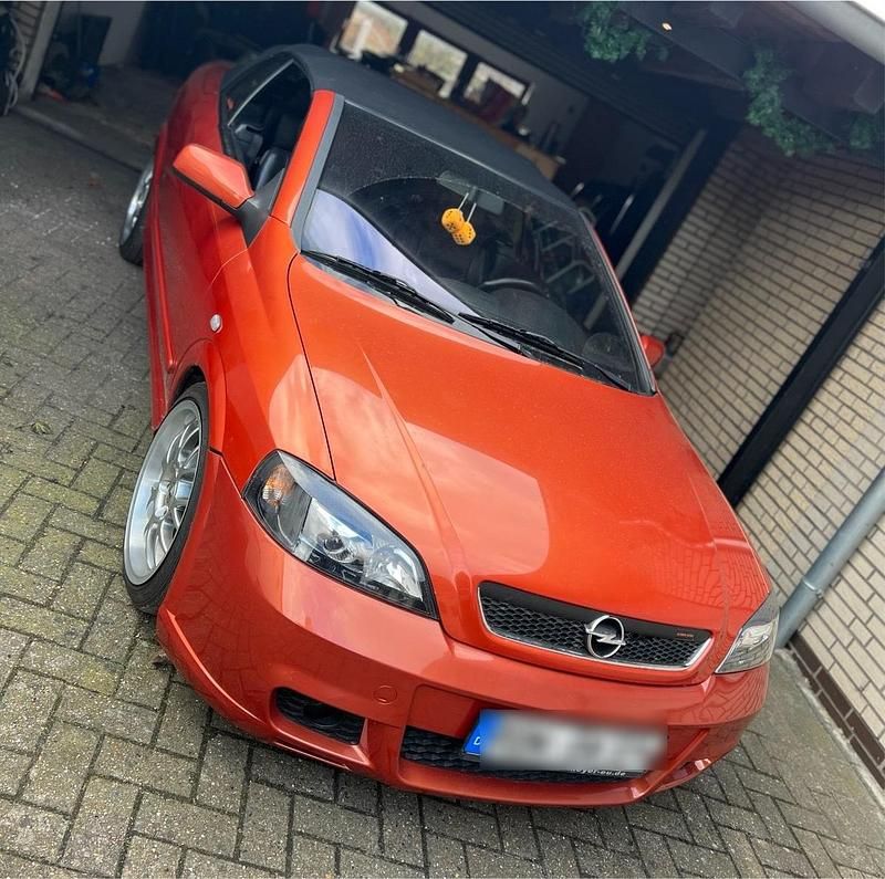 Orange Gebraucht 2004 Opel Astra Cabriolet Cabrio | 2.500 € (Superpreis) - Bild 1/3