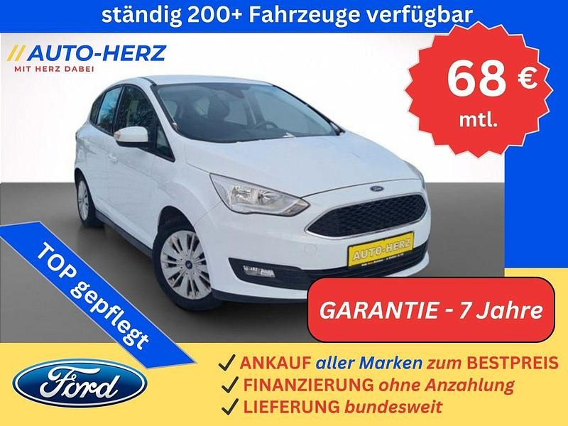 Weiß Gebraucht 2017 Ford C-MAX Business Edition Van / Kleinbus | 6.480 € (Guter Preis) - Bild 1/3