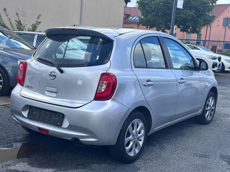 Gebraucht Nissan Micra 80 PS (58 kW) 2016 Silber Kleinwagen