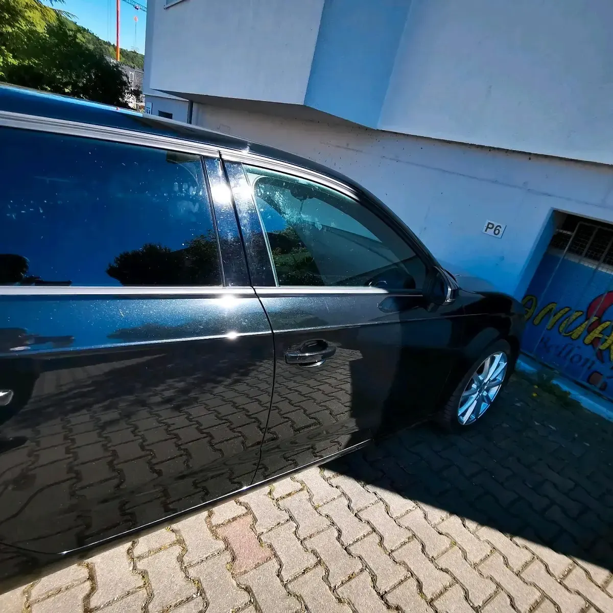 Używany Audi A3 S-Line 150 KM (110 kW) 2014 Czarny Sedan/Limuzyna