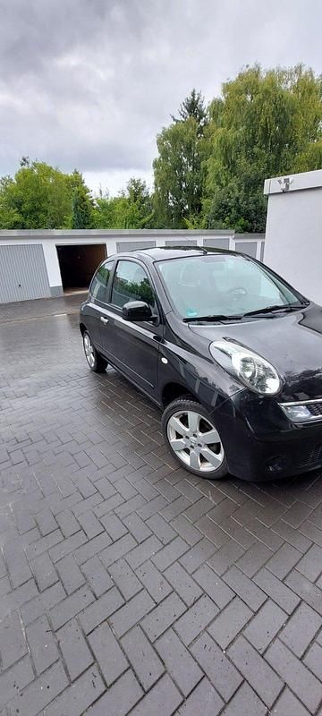 Schwarz Gebraucht 2009 Nissan Micra Kleinwagen | 2.600 € (Fairer Preis) - Bild 1/4