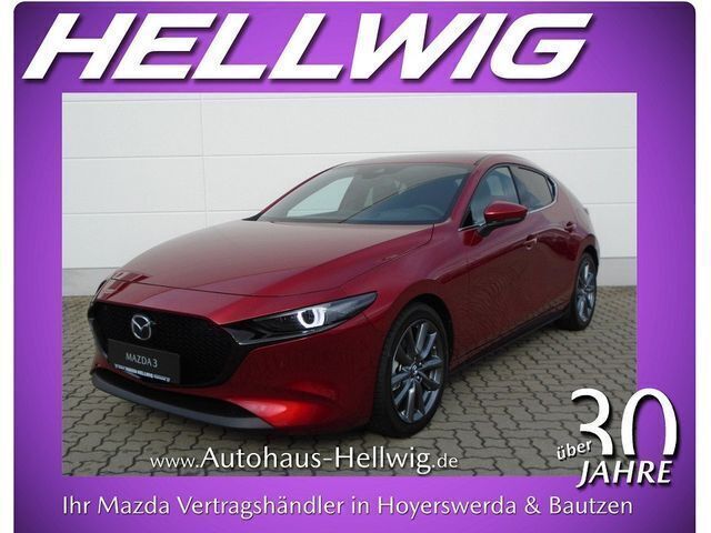 Arctic white Neu 2024 Mazda 3 Center-Line Limousine | 25.280 € - Bild 1/4