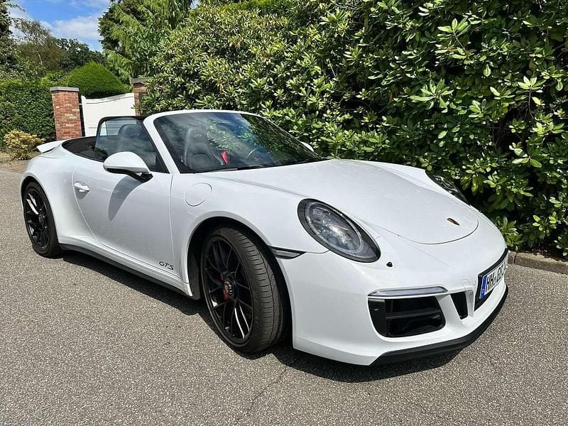 Weiß Gebraucht 2018 Porsche 911 Carrera Cabriolet Cabrio | 129.500 € (Fairer Preis) - Bild 1/4