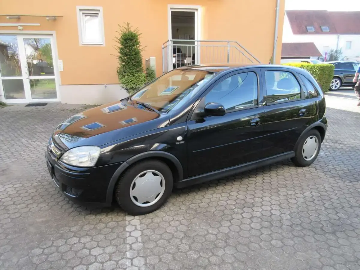Gebraucht Opel Corsa Edition 60 PS (44 kW) 2005 Schwarz Kleinwagen
