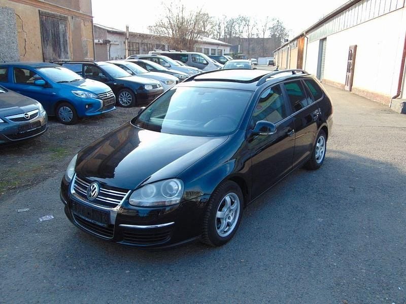 Gebraucht VW Golf V Trendline 102 PS (75 kW) 2008 Schwarz Kombi