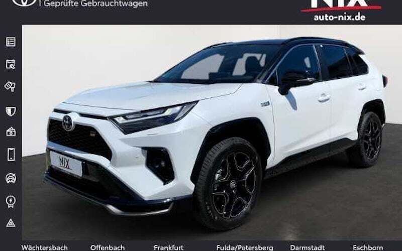 Weiß Gebraucht 2023 Toyota RAV4 Hybrid Sport SUV | 58.900 € - Bild 1/4