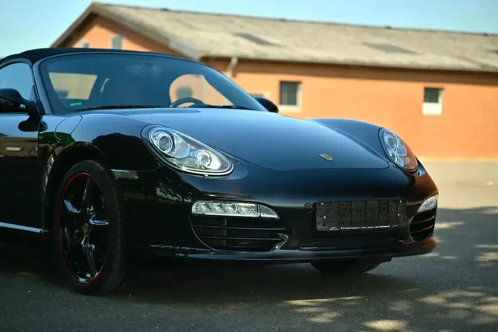 Gebraucht Porsche Boxster 256 PS (188 kW) 2009 Schwarz Cabrio