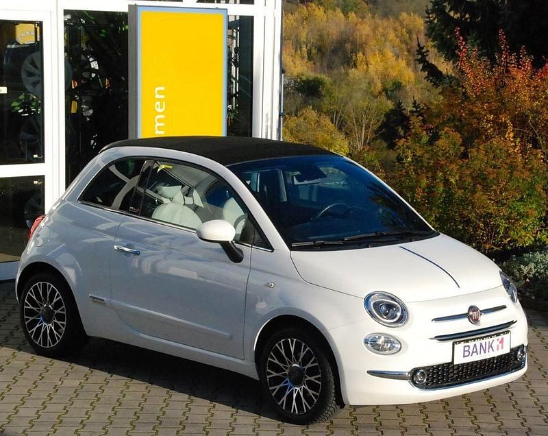 Weiß Gebraucht 2019 Fiat 500C Cabrio | 10.990 € (Fairer Preis) - Bild 1/4
