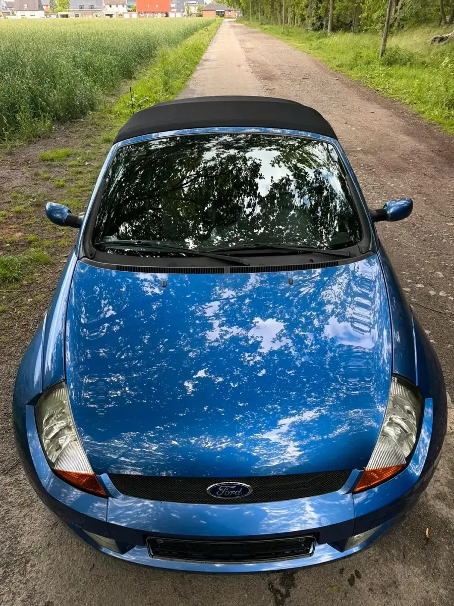 Gebraucht Ford StreetKa 95 PS (69 kW) 2004 Blau Cabrio