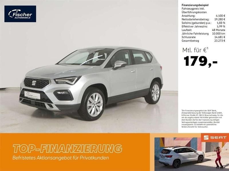 Reflex silber Gebraucht 2024 Seat Ateca Style SUV | 23.440 € (Superpreis) - Bild 1/4