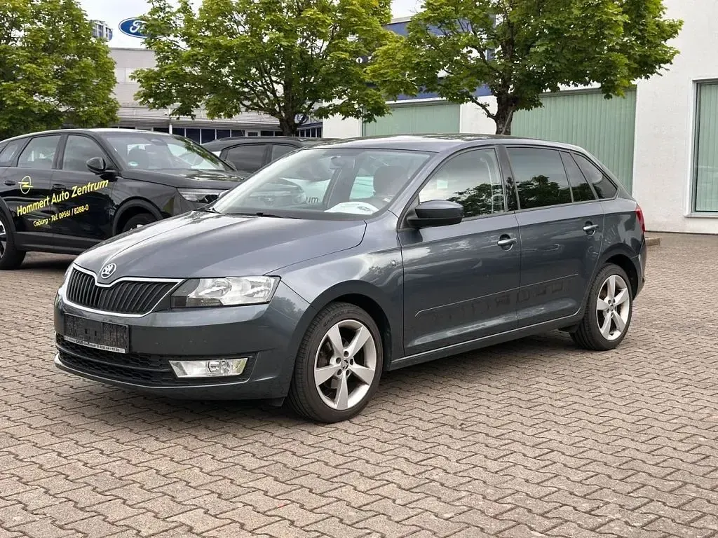 Gebraucht Skoda Rapid Ambition 86 PS (63 kW) 2014 Metalgrau (metallic) Kleinwagen