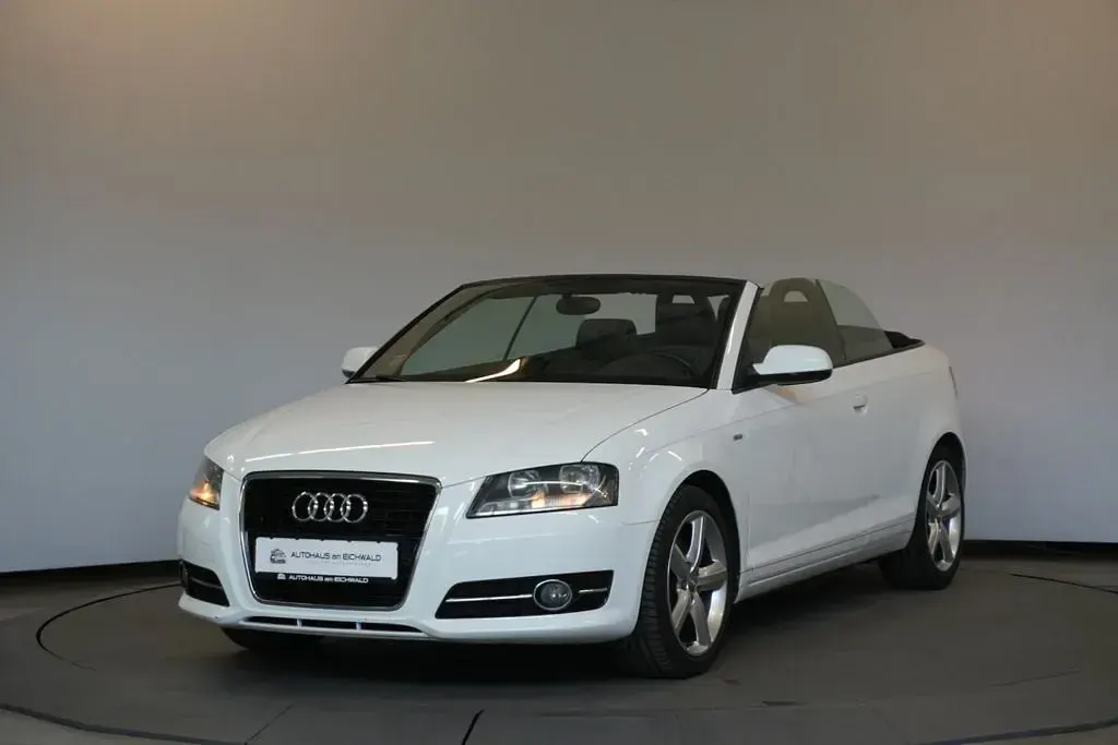 Gebraucht Audi A3 Cabriolet S-Line 160 PS (117 kW) 2011 Weiß Cabrio