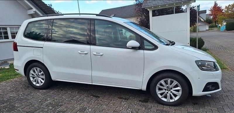 Gebraucht Seat Alhambra Style 150 PS (110 kW) 2019 Weiß Van / Kleinbus