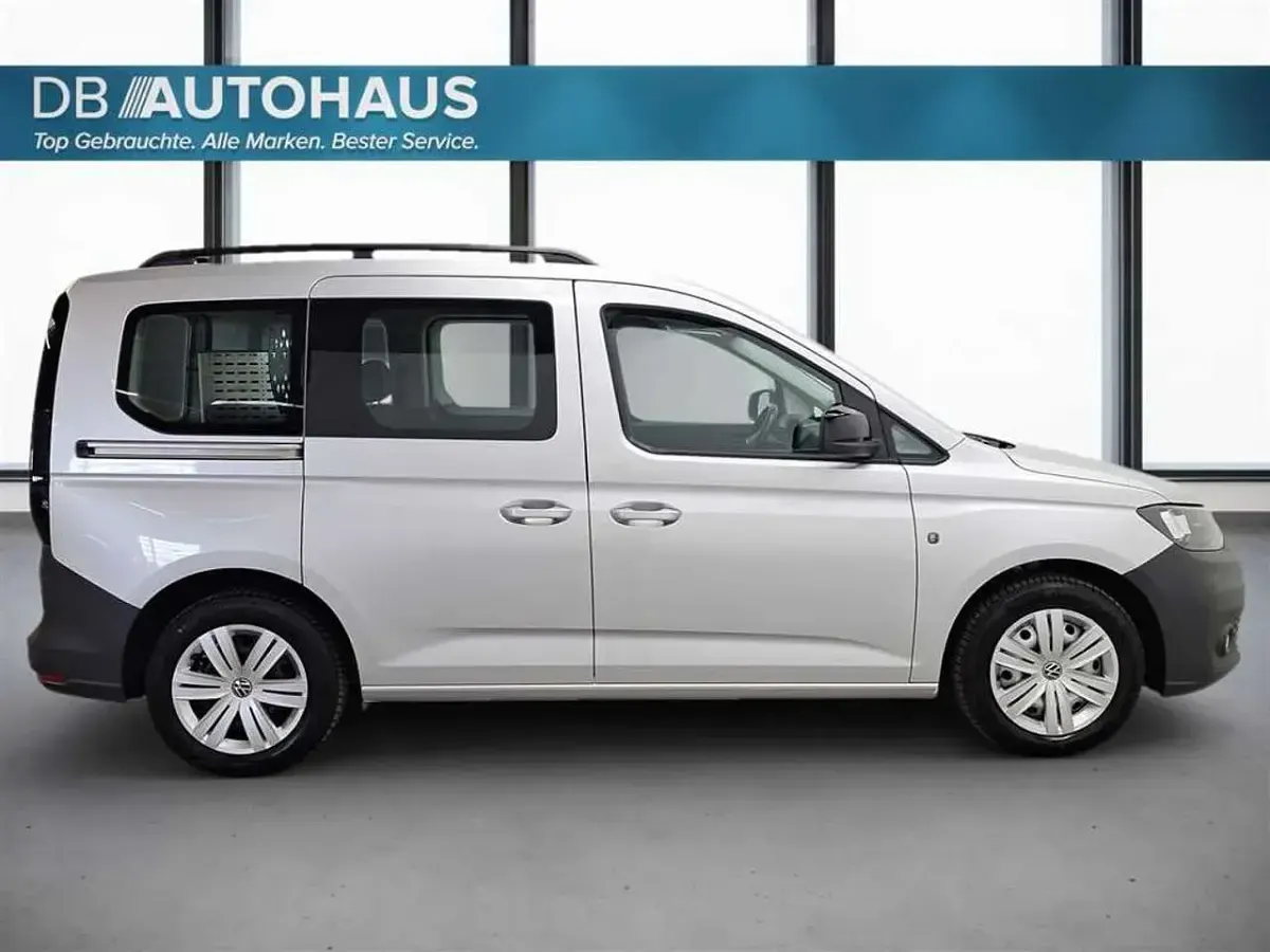 Gebraucht VW Caddy 122 PS (89 kW) 2022 Silber Van / Kleinbus