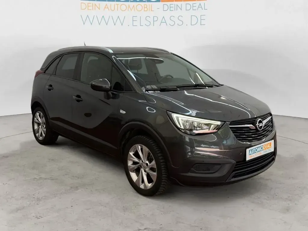Gebraucht Opel Crossland Edition 110 PS (80 kW) 2018 Grau SUV