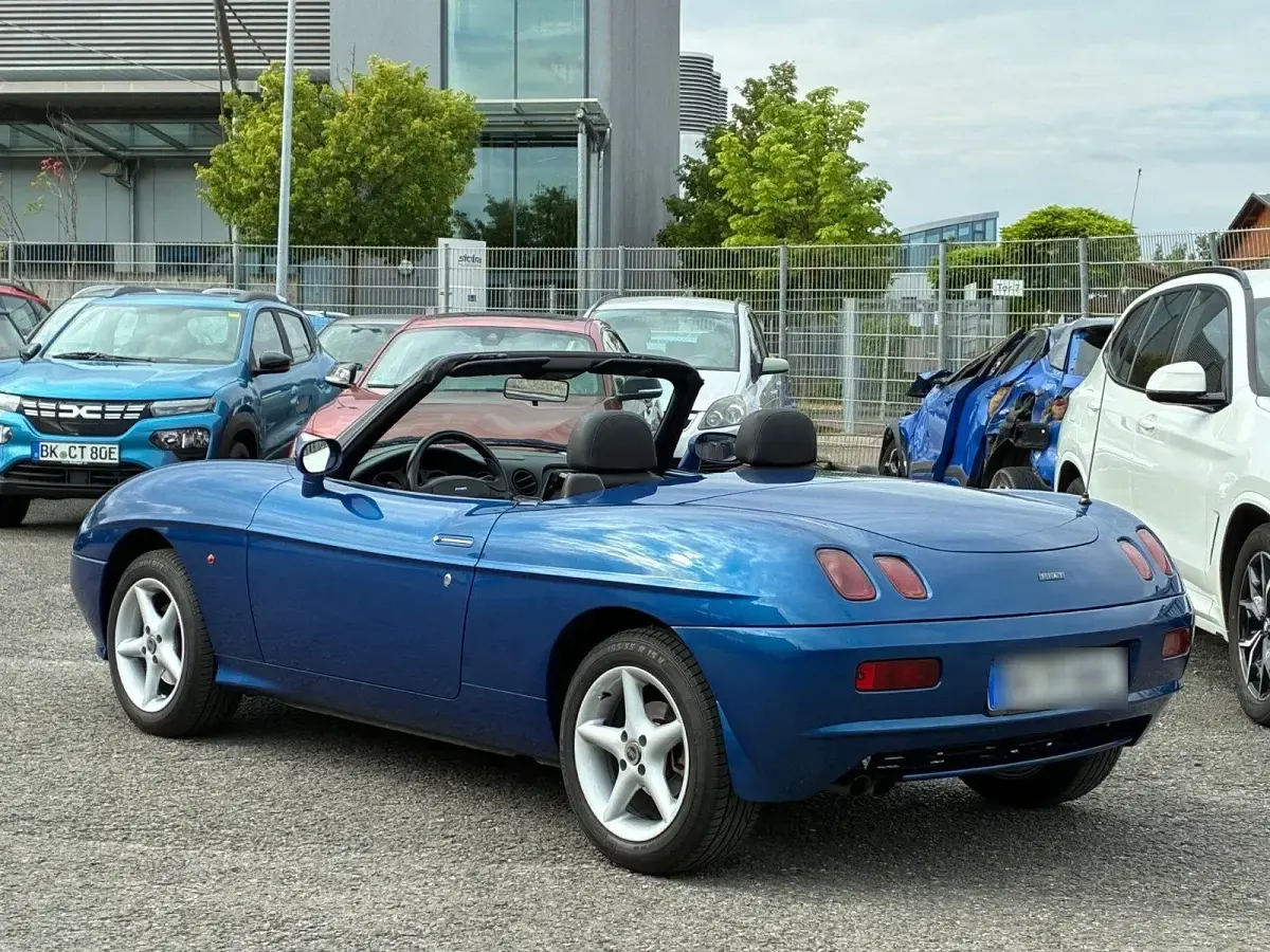 Gebraucht Fiat Barchetta 130 PS (95 kW) 1998 Blau Cabrio