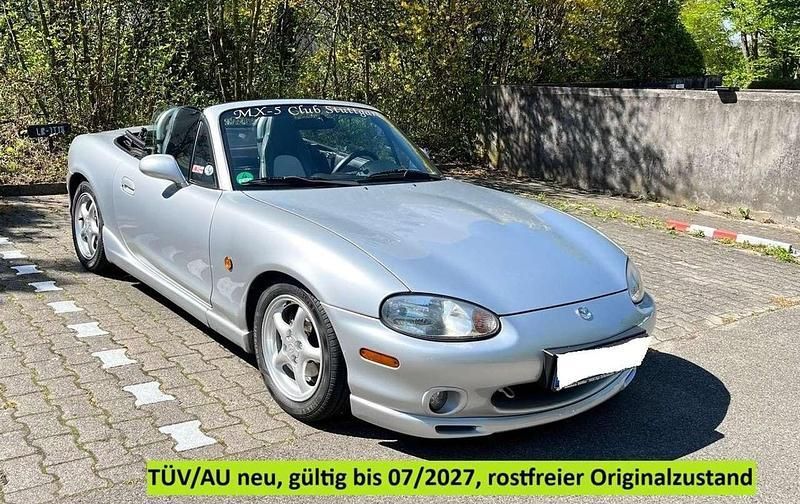 Silber Gebraucht 1998 Mazda MX5 Cabrio | 9.900 € - Bild 1/4