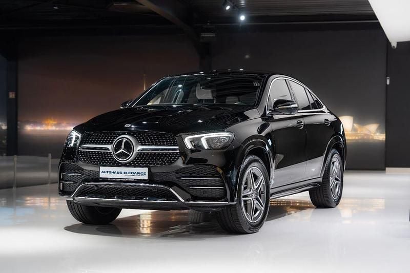 Schwarz/baltic black Gebraucht 2022 Mercedes GLE300 AMG line Coupé | 66.980 € (Superpreis) - Bild 1/4