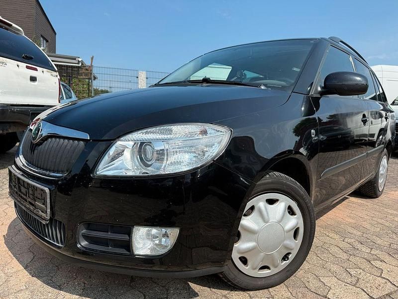 Schwarz Gebraucht 2008 Skoda Fabia Kleinwagen | 1.690 € (Superpreis) - Bild 1/4