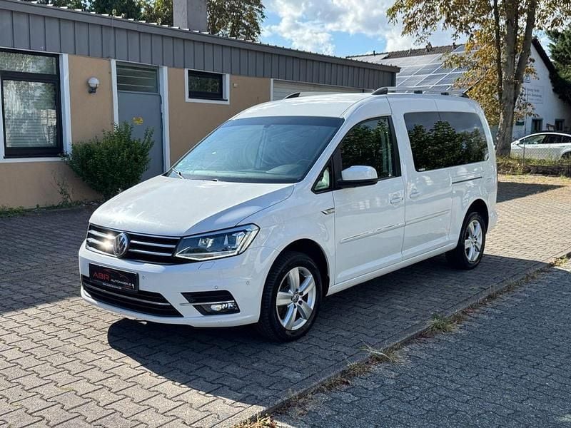 Weiß Gebraucht 2019 VW Caddy Maxi Highline Van / Kleinbus | 19.300 € (Guter Preis) - Bild 1/4