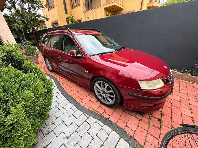 Rot Gebraucht 2005 Saab 9-3 Aero Kombi | 12.500 € (Teuer) - Bild 1/4