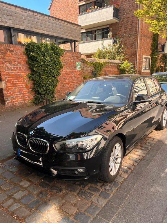 Schwarz Gebraucht 2015 BMW 116 Advantage Kleinwagen | 10.300 € (Fairer Preis) - Bild 1/4