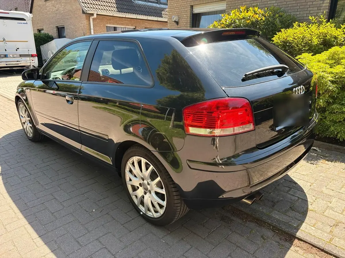 Gebraucht Audi A3 200 PS (147 kW) 2008 Schwarz Kleinwagen