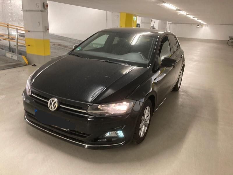 Schwarz Gebraucht 2019 VW Polo Highline Kleinwagen | 12.200 € (Guter Preis) - Bild 1/4