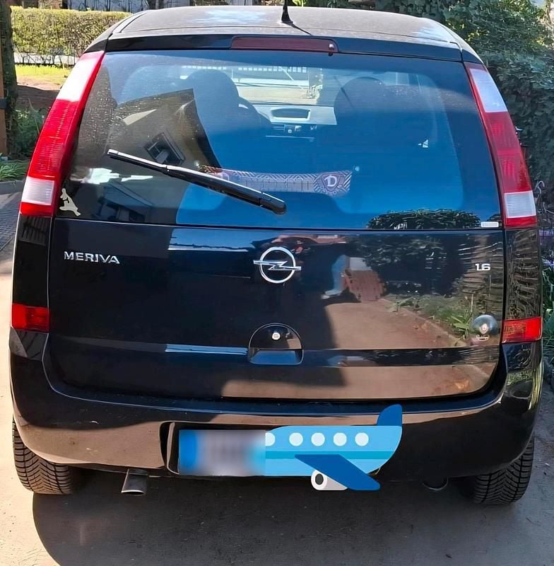 Gebraucht Opel Meriva 101 PS (74 kW) 2005 Schwarz Van / Kleinbus