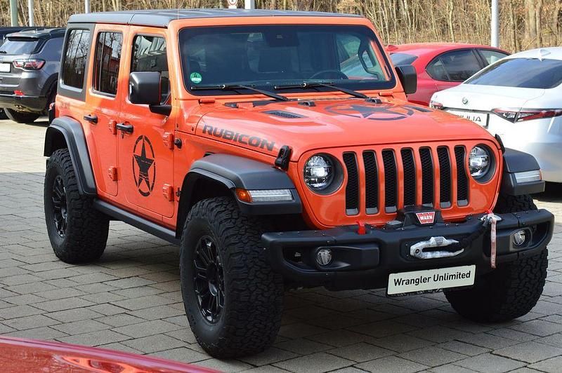 Gebraucht Jeep Wrangler Rubicon 272 PS (200 kW) 2019 Orange SUV