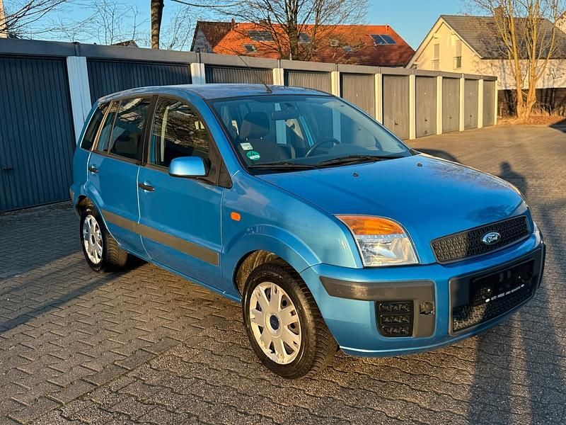 Gebraucht Ford Fusion Style 80 PS (58 kW) 2009 Blau Kleinwagen